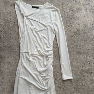 Zara White Dress